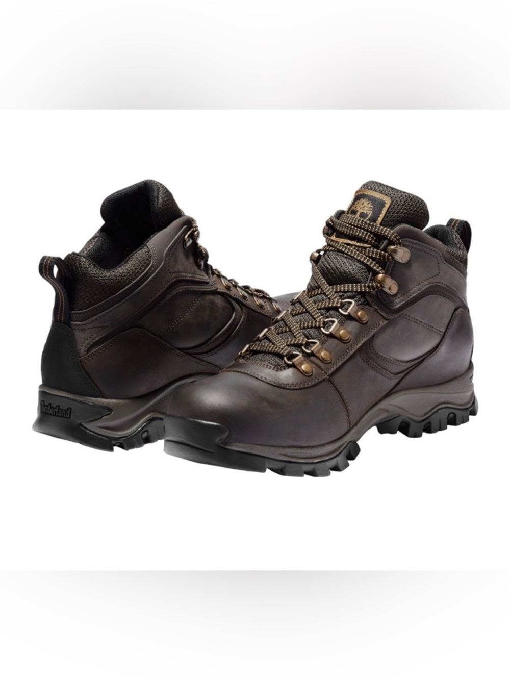 Timberland Men’s Mt. Madden waterproof hiking boots. Size 10. Brown. EUC
